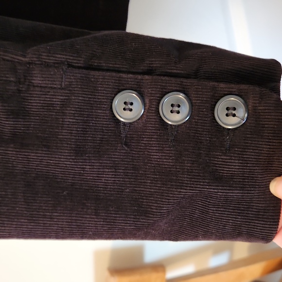 BLACK CORDUROY JACKET - Picture 4 of 6